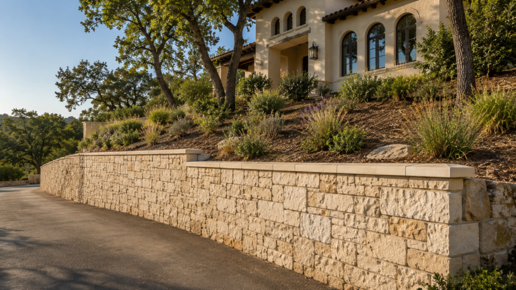 Retaining Walls in San Antonio by Moctezuma Masonry